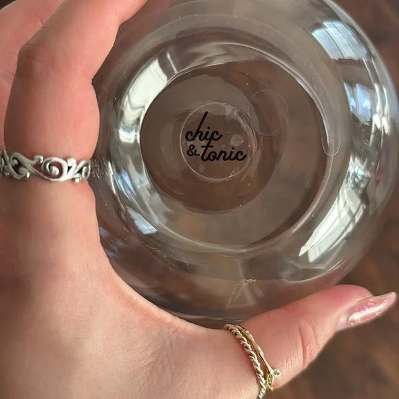 Chic & Tonic Fishbowl Cocktail Glasses (set of 4) - Picture 5 of 5